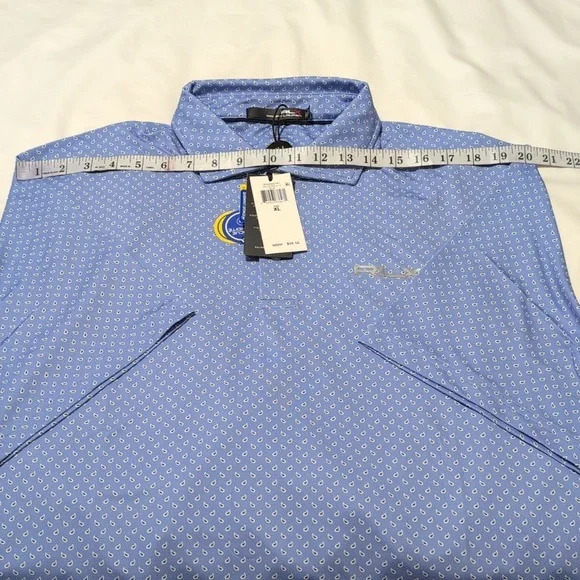 RLX Ralph Lauren men's UV protection golf T-shirt. XL - Picture 5 of 9